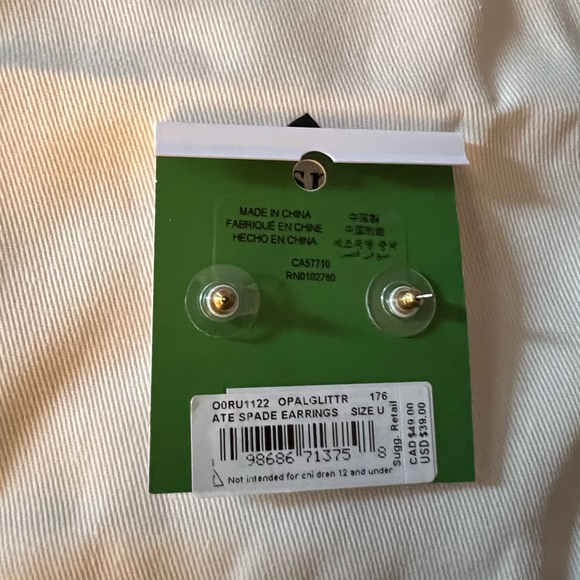 Kate Spade earrings nwt - Picture 2 of 3